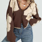 Jacquard Casual Cardigan