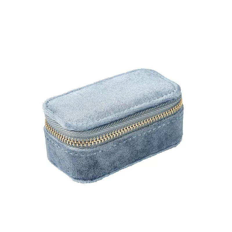 Custom Name Mini Velvet Jewelry Case