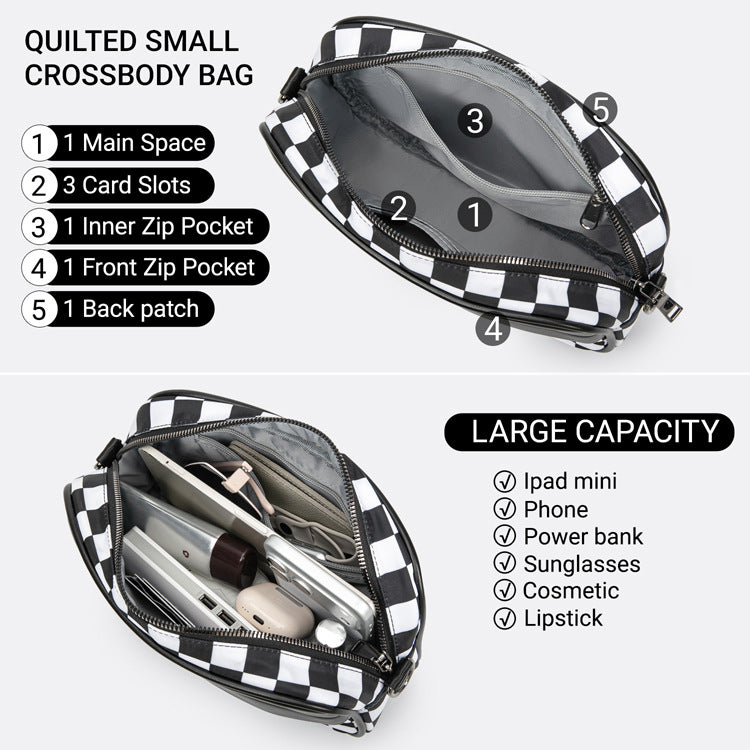 Crossbody Bags Upgraded Anti-Theft Buckle