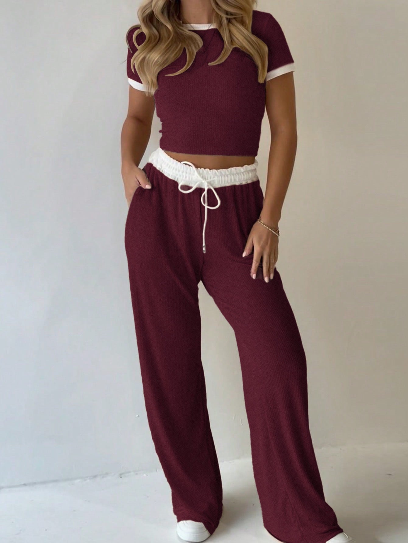 Cozy Ribbed Lounge Set