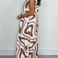 Geometric Print Jumpsuit