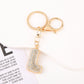 Cute Initial Letter Keychain Backpack Charms