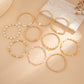 Gold Bracelet Stacks
