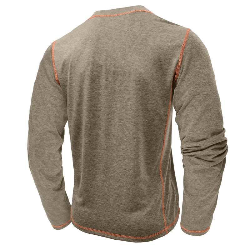 Men's Button Collar Top