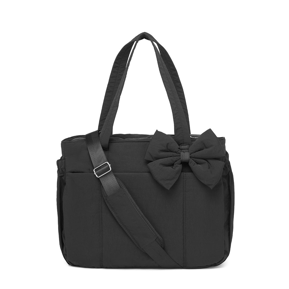 Down-filled Jacket and Shoulder Bag