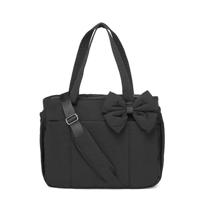 Down-filled Jacket and Shoulder Bag