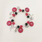 Game Day Team Charm Bead Bracelet Collection