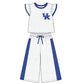 Custom Kids Top Wide Leg Pants Set Ruffle Set