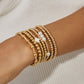 Gold Bracelet Stacks