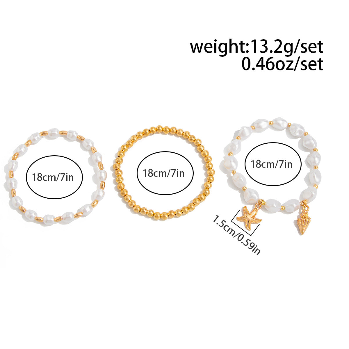 Gold Bracelet Stacks