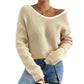 Back Bow Knit Sweater