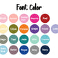 Custom Name Pencil Shaped Canvas Case