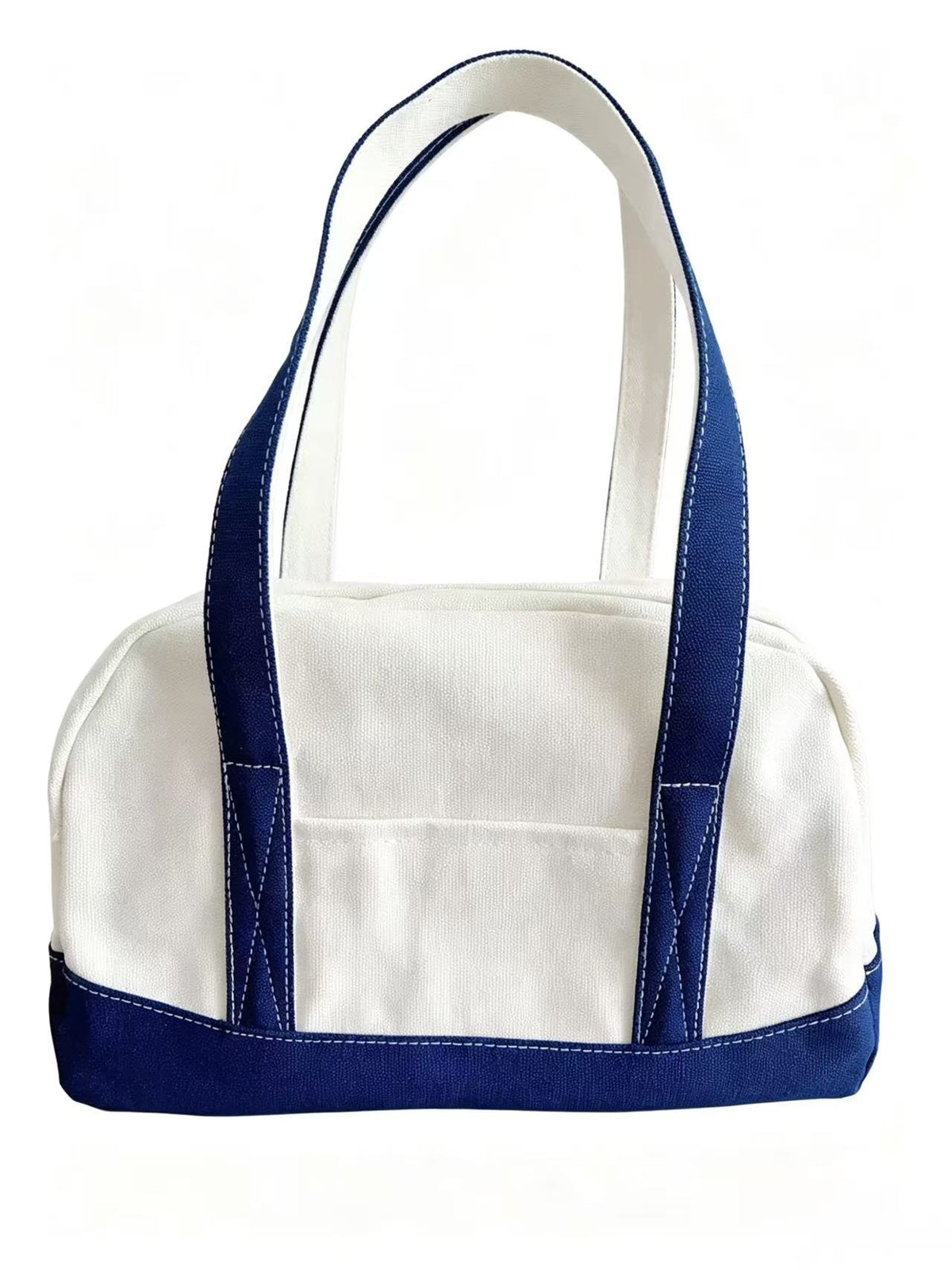 Personalized Embroidered Monogram Canvas Tote