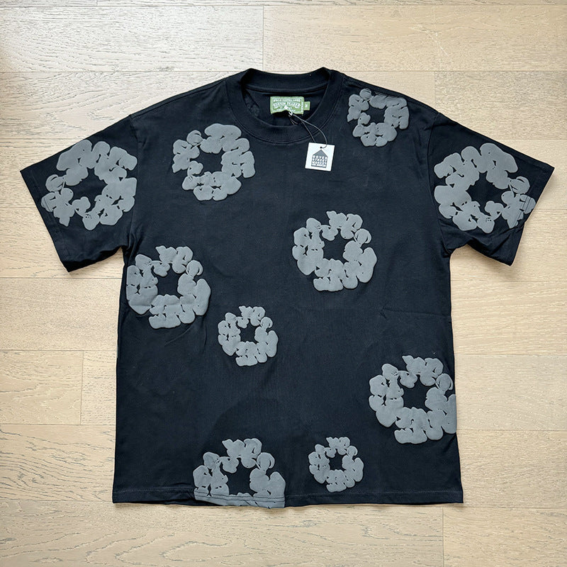 Bubble Printing Short Sleeve