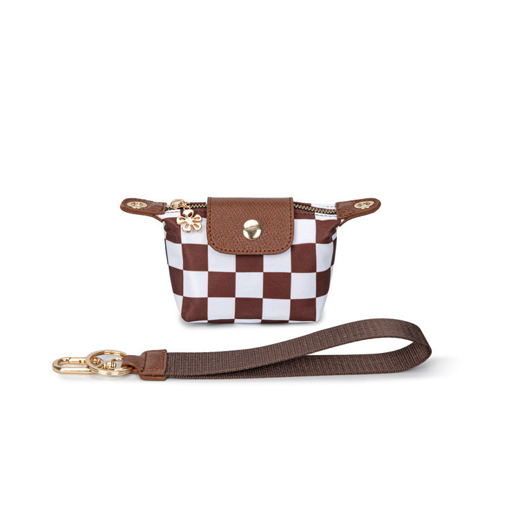Detachable Nylon Wrist Strap Crossbody Bag Coin Purse