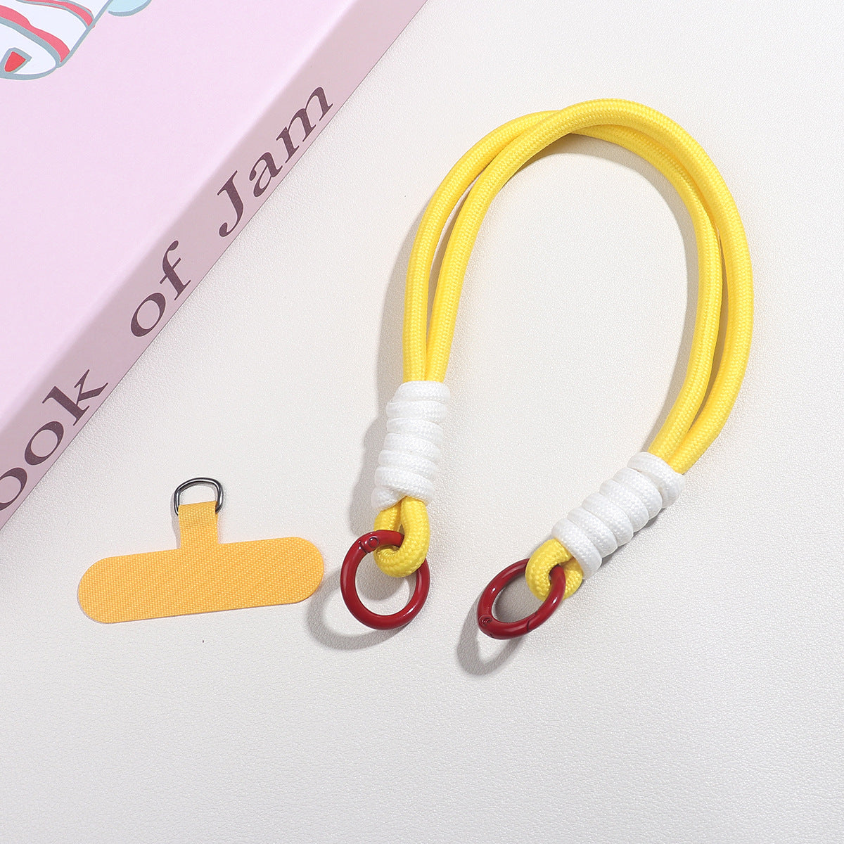 Vibrant Braided Rope Keychain/Bag Charm/Phone Lanyard