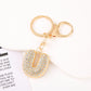 Cute Initial Letter Keychain Backpack Charms