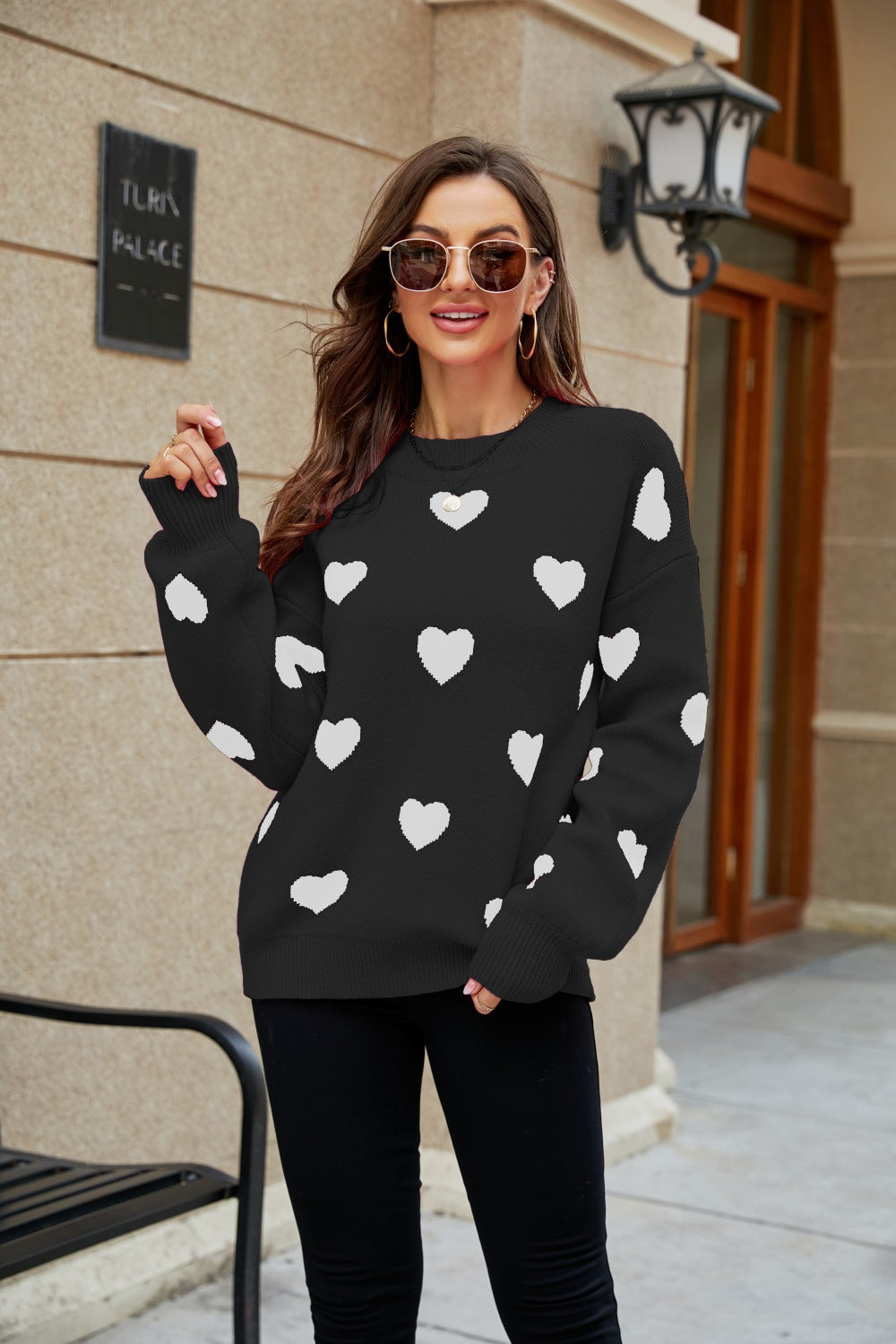 Valentine’s Day Heart Sweater