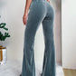 High Waisted Corduroy Flared Pants