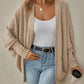 Knitted Batwing Sleeve Cardigan