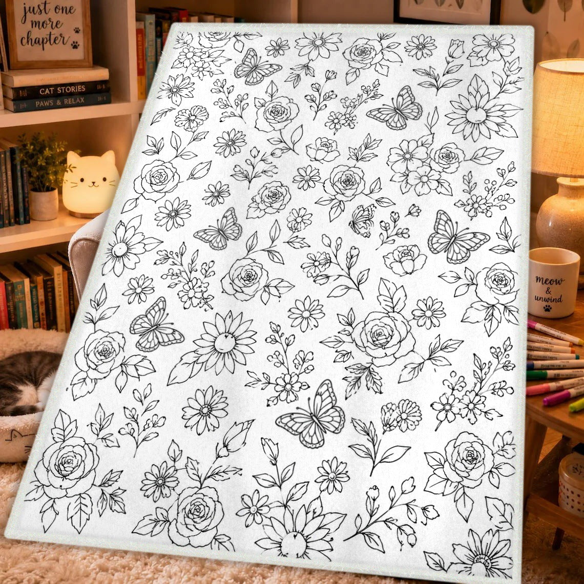 DIY Coloring Blanket