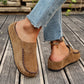 Suede Moccasin Slip-On Mule Clogs