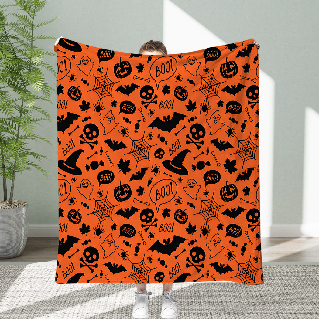 Halloween Flannel Blanket