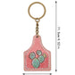 Western Farm Style Wooden Keychain