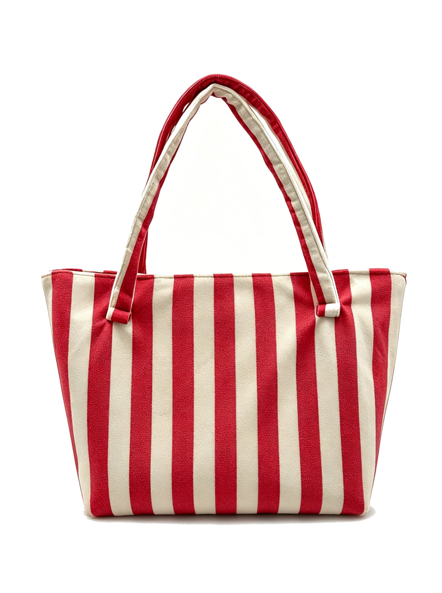 Terry Cloth Beach Tote Bag Large Toweling Handbag for Summer Vacation