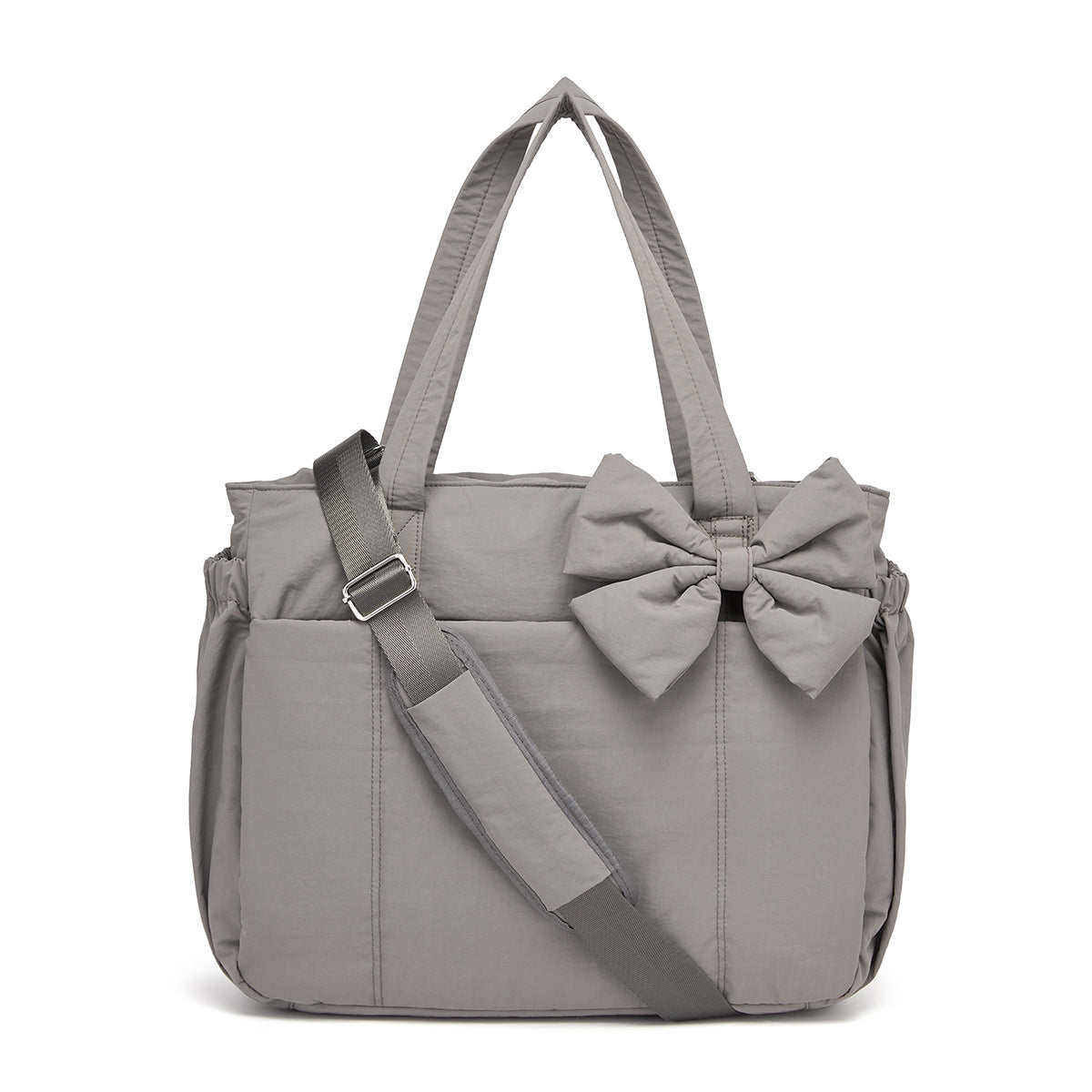 Down-filled Jacket and Shoulder Bag