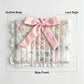 Lace Quilted Bible Bag