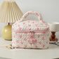Y2K Quilted Puffy Makeup Bag