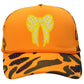 Checkered Bow Trucker Cap