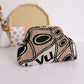 Wave Knit Clutch Bag