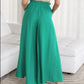 Wide Leg High Waist Trousers