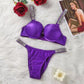 Rhinestone Strap Underwear + Panty Set