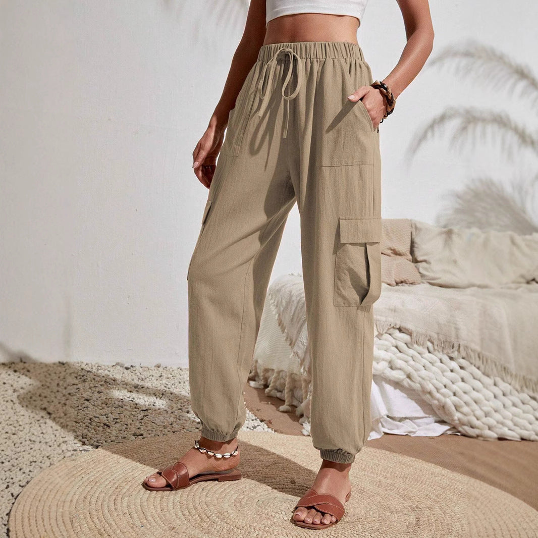 Pocket Workwear Trousers For Women