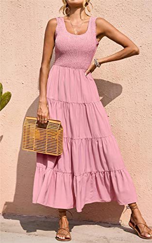 Solid Color Pleated Dress