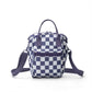 Mini Waterproof Oxford Backpack Travel Crossbody Bag