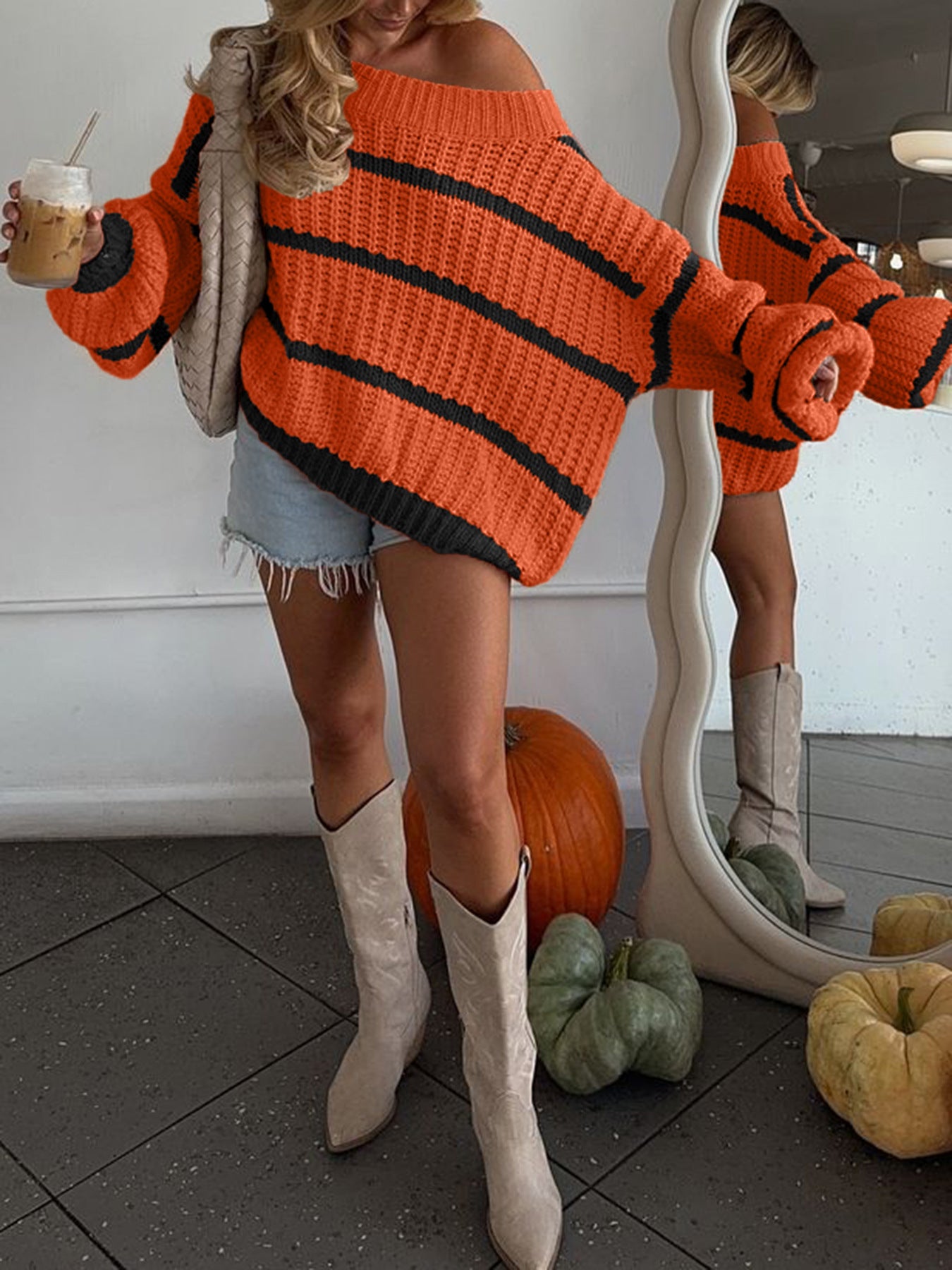 Fireside Stripe Knit Sweater