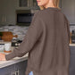 Crew Neck Batwing Sweater