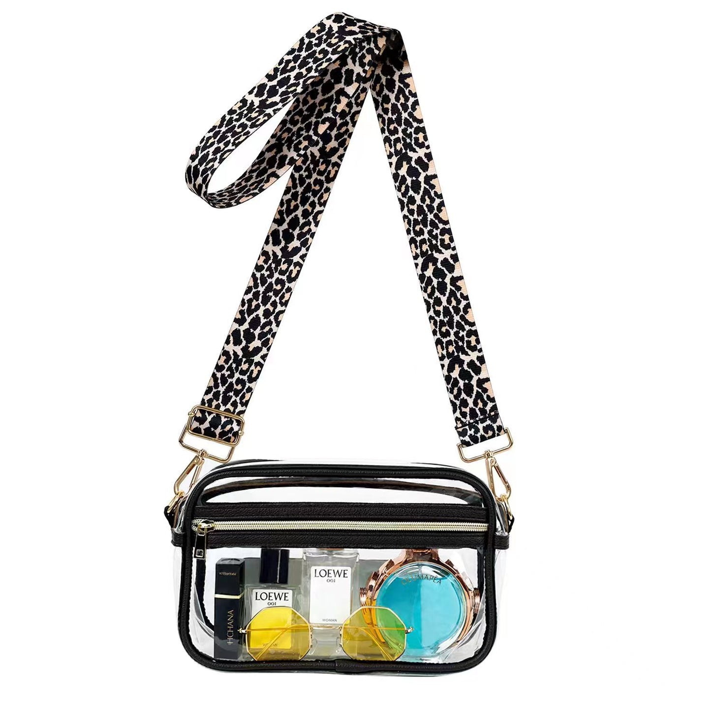Strap Clear Crossbody Bag