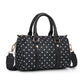 Checkered Boston Bag