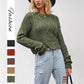 Large Size Loose Chunky Knit Pullover Sweater