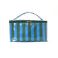 Candy Stripe PVC Cosmetic Bag