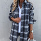 Vintage Plaid Wool Coat