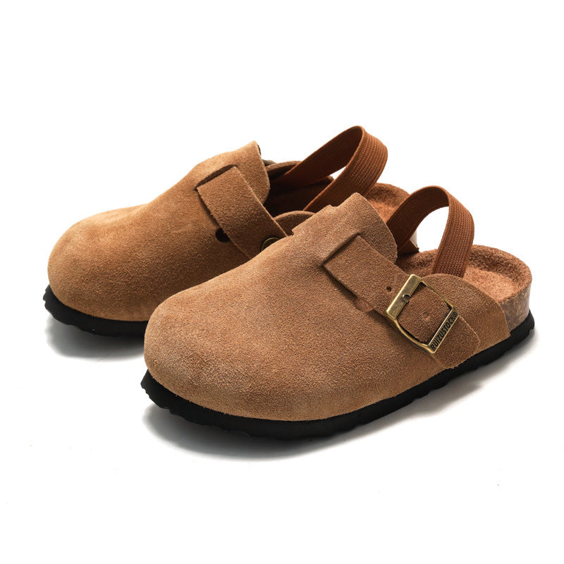 Children's sandals boys' beach slippers girls' closed toe