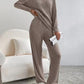 Ribbed Knit Loungewear Set