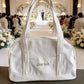 Personalized Embroidered Monogram Canvas Tote