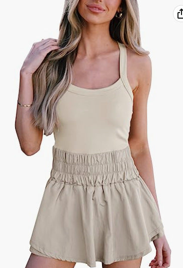 High Waist One Piece Romper